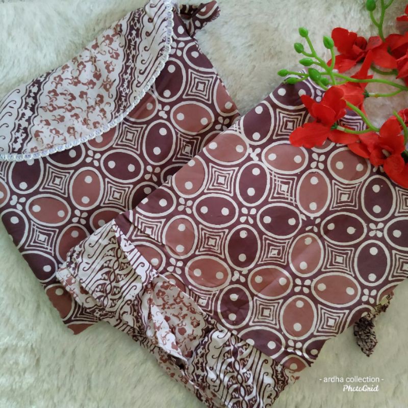 Mukena Batik Cap By QONITA