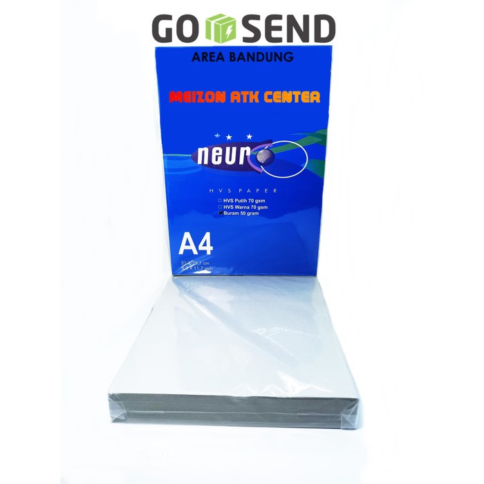 

Langsung Order KHUSUS GOSEND!!! Neuro Kertas Buram A4 / Kertas Koran A4 ATK Murah Limited