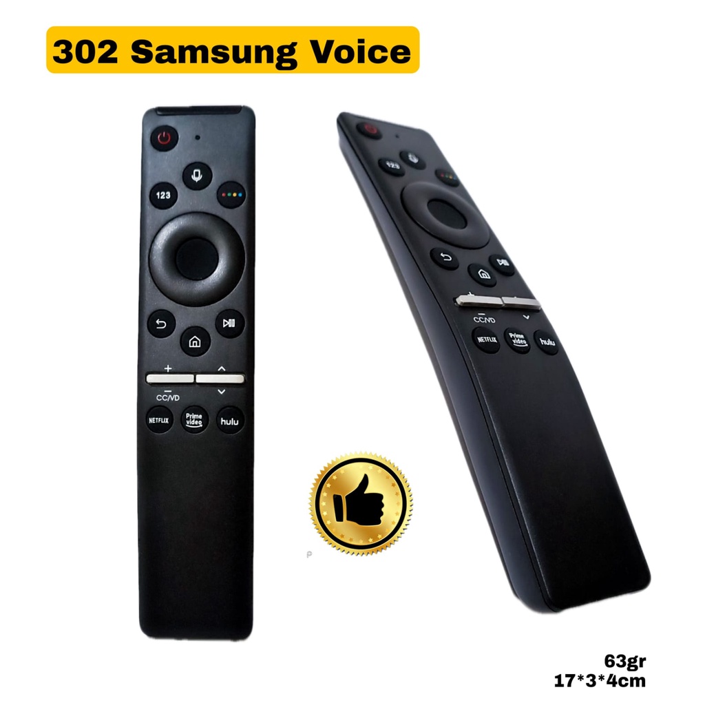 Remote Samsung 4K Smart Tv Netflix Voice 302