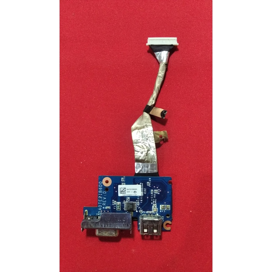 USB BOARD VGA PORT LAPTOP TOSHIBA L645 L645D