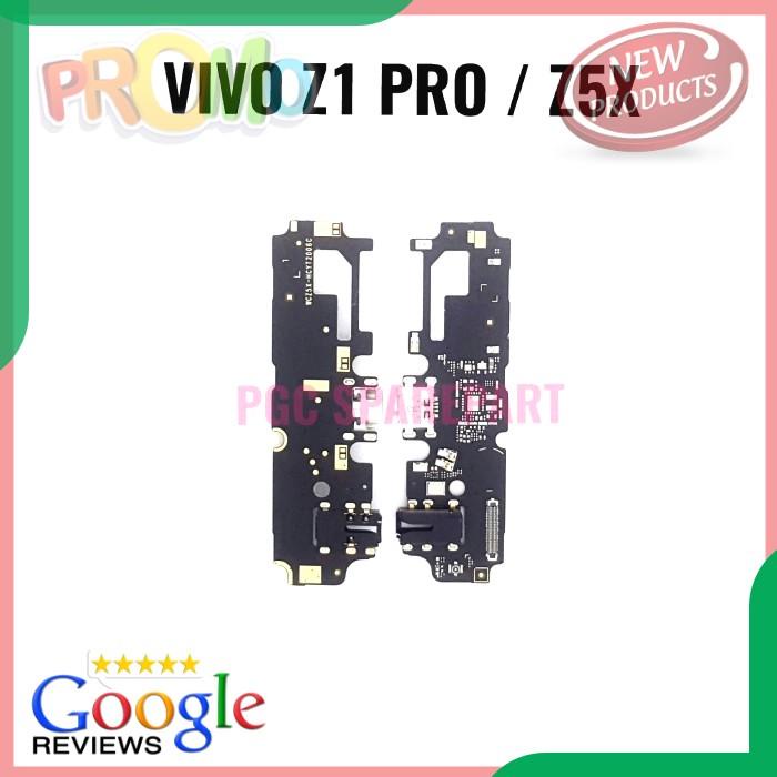 SPAREPART HP ORIGINAL FLEXIBLE CONNECTOR PCB CHARGER MIC HANDSFREE VIVO Z1 PRO TERLENGKAP