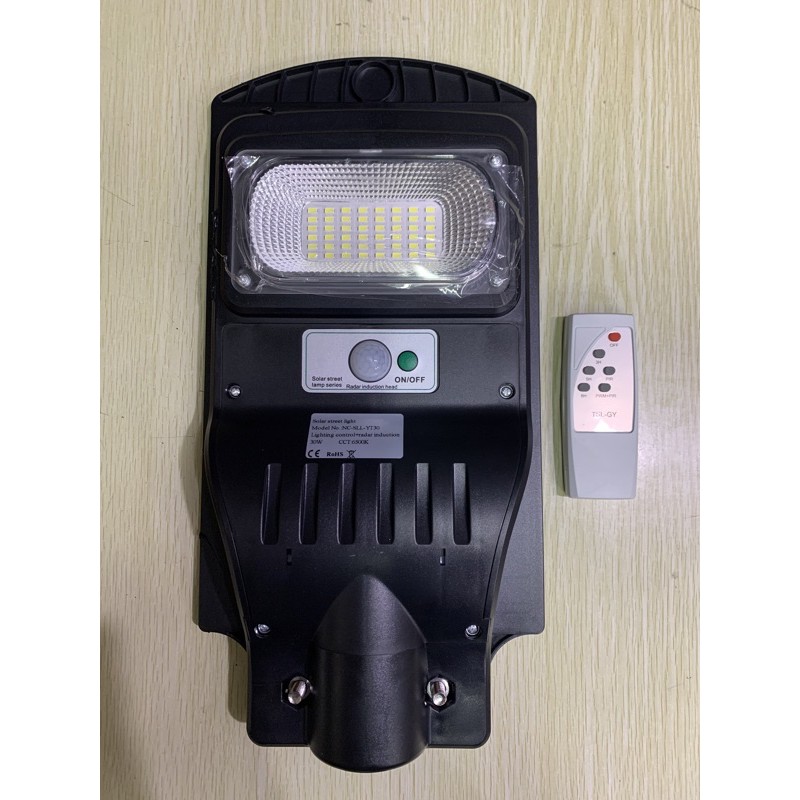 PJU solar Lampu jalan led 30W 30 Watt All in one REMOTE