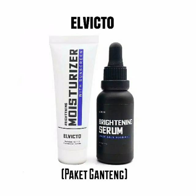 Perawatan wajah pria / elvicto / paket ganteng