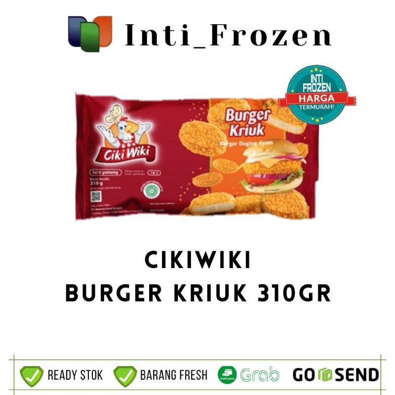 

CIKIWIKI BURGER 310GR