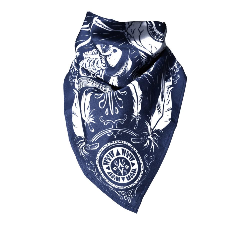 Lebih Murah Von Dutch Syal / Bandana Flaying eyeball 0494 Navy Blue