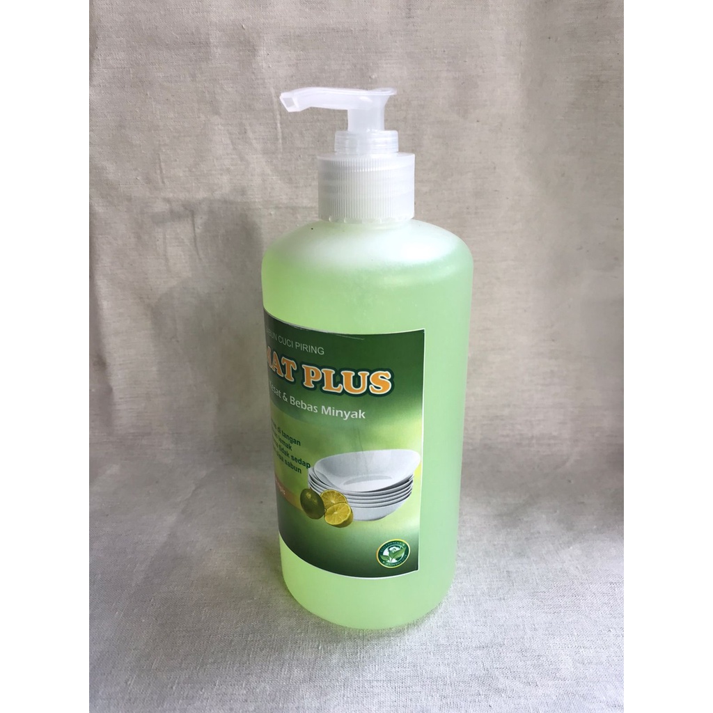 Sabun Cuci Piring 500ml Hemat Plus Dishwashing Anti Lemak Aroma Menyegarkan Busa Melimpah Bersih Kesat Harga Murah Meriah Berkualitas