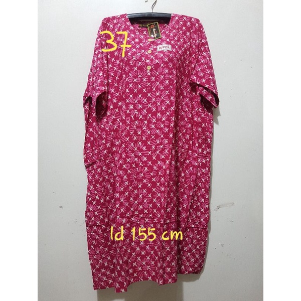 YULI - DASTER L5 REMEK LD 140 - 150 CM PB 110 CM BATIK KENCANA UNGU LABEL HITAM KUH-No 37