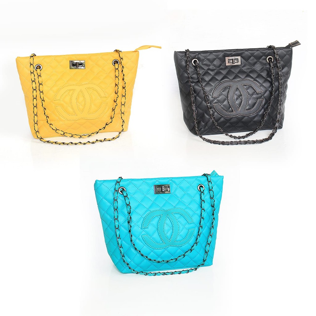 Tas wanita cantik Channel hand bag Tali rantai  SF03