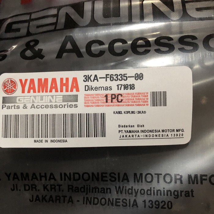 Kabel Kopling Yamaha RX King 3KA