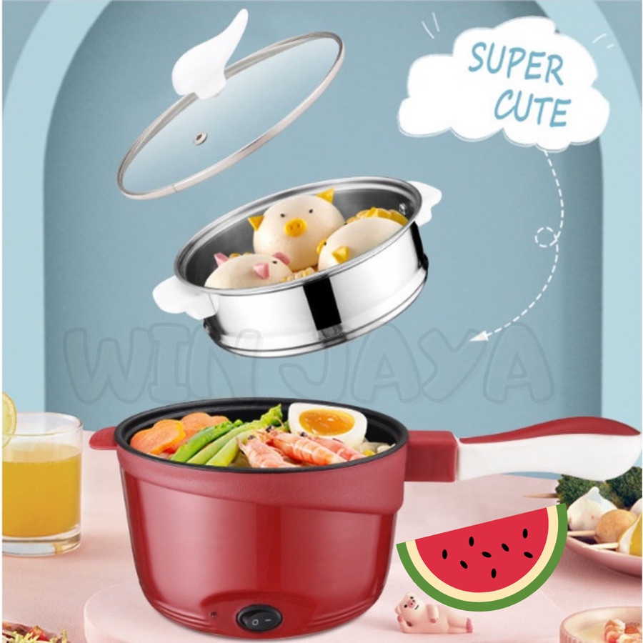 PROMO Panci terbaru Elektrik Fry Pan Panci Listrik Serbaguna Lapisan Stainless Steel multifungsi -GOSALE99