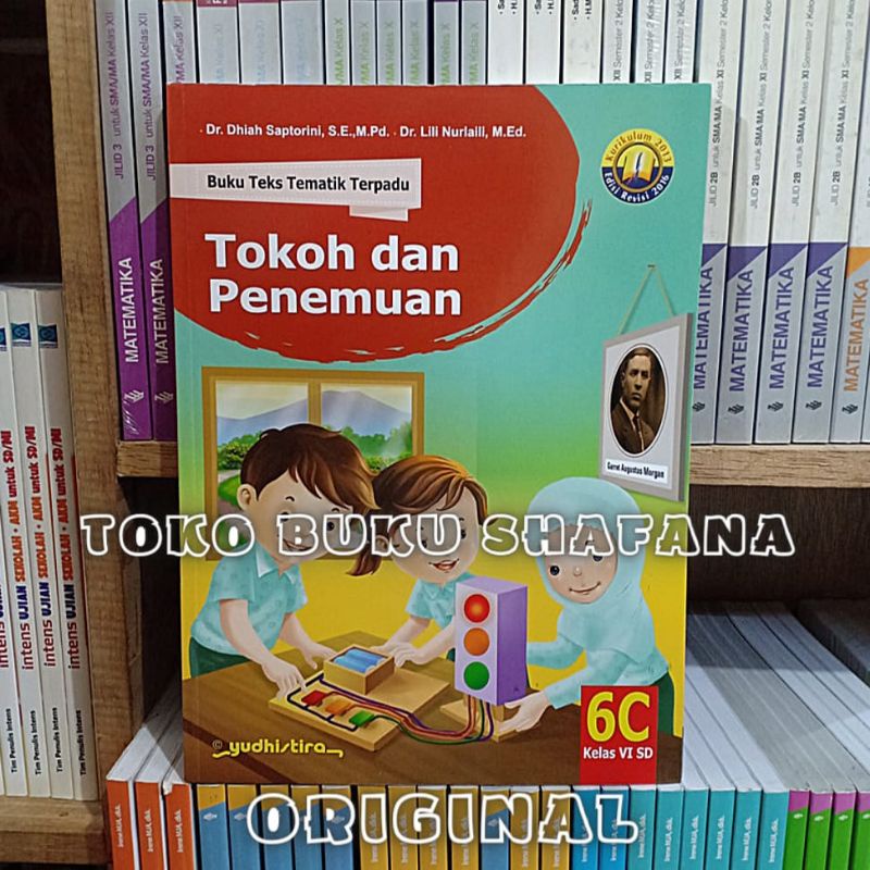 Paket 5 Buku Tematik Terpadu Yudhistira 6A 6B 6C 6D 6E K13 Edisi Revisi Kelas 6 SD ORI