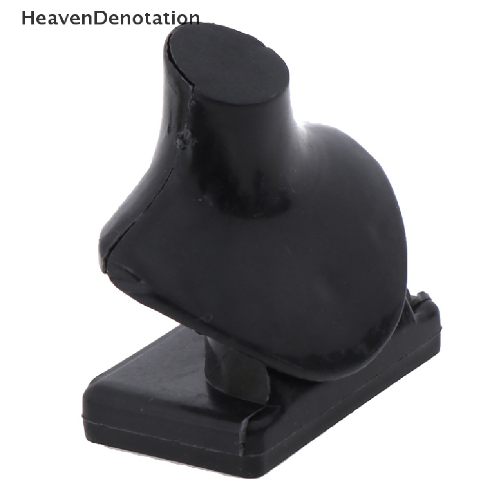 [HeavenDenotation] 5Pcs Dollhouse miniature black necklace bracket jewelry bracket toy accessories