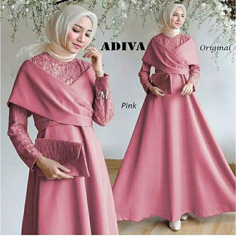 Baju Lebaran 2021 2022 Terbaru Busana Muslim Gamis Murah Gaun Pesta Muslimah Baju Wanita Kondangan j