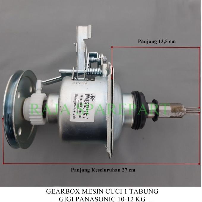 +%+%+%] Gearbox Mesin Cuci 1 Tabung Gigi Panasonic 10-12 Kg