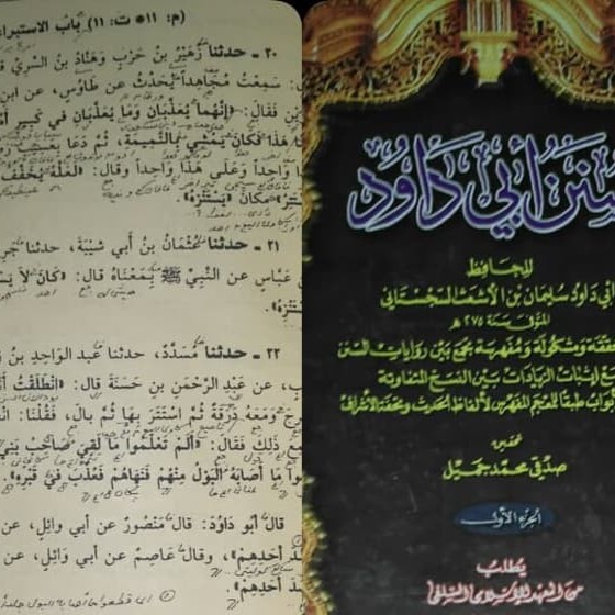 Sunan Abi Dawud Makna Petuk / kwagean / Pesantren / Lughot / Coretan / Pegon