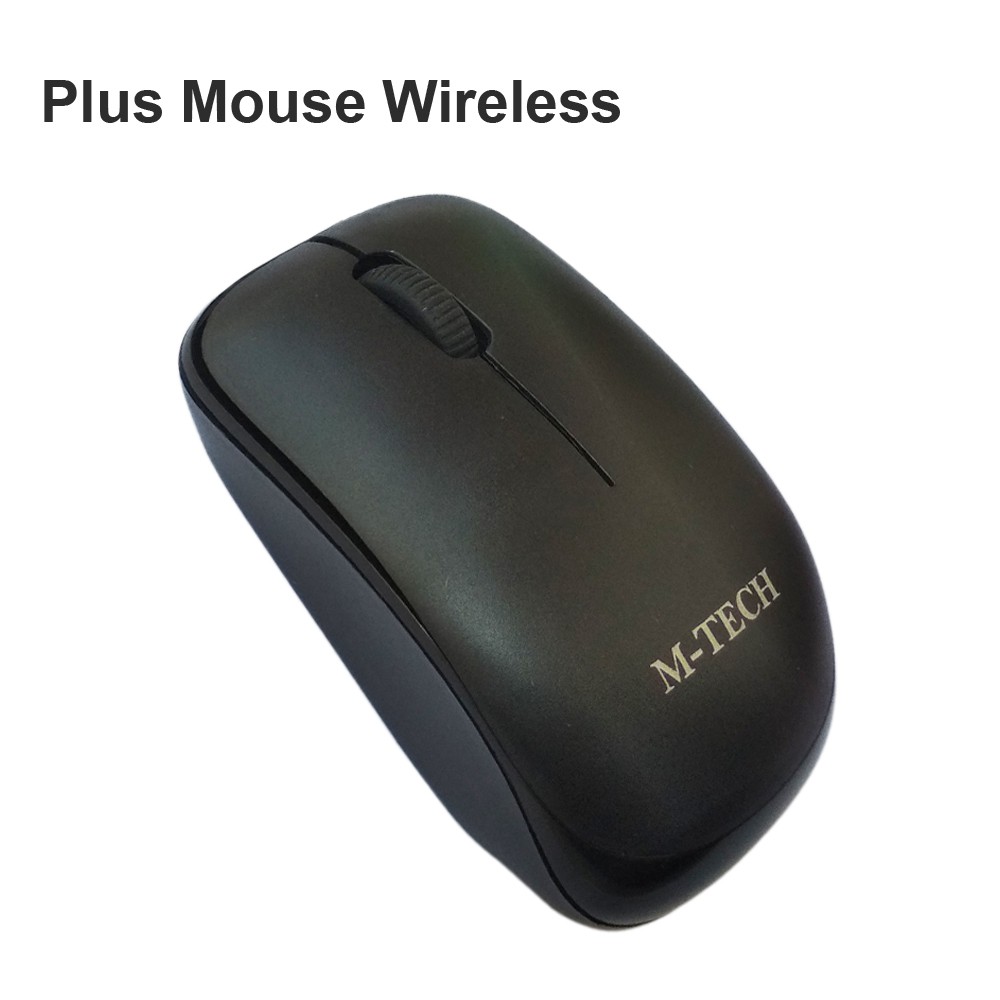 Trend-M-tech STK-03 Keyboard and Mouse Wireless NANO Receiver - Hitam
