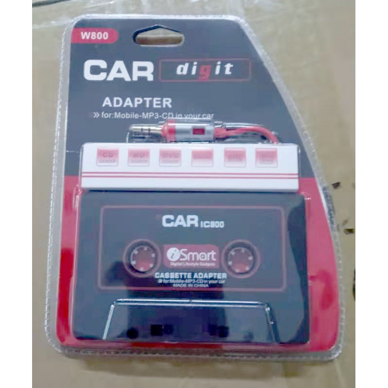 Konverter Kaset Tape Mobil 3.5mm AUX - Hitam