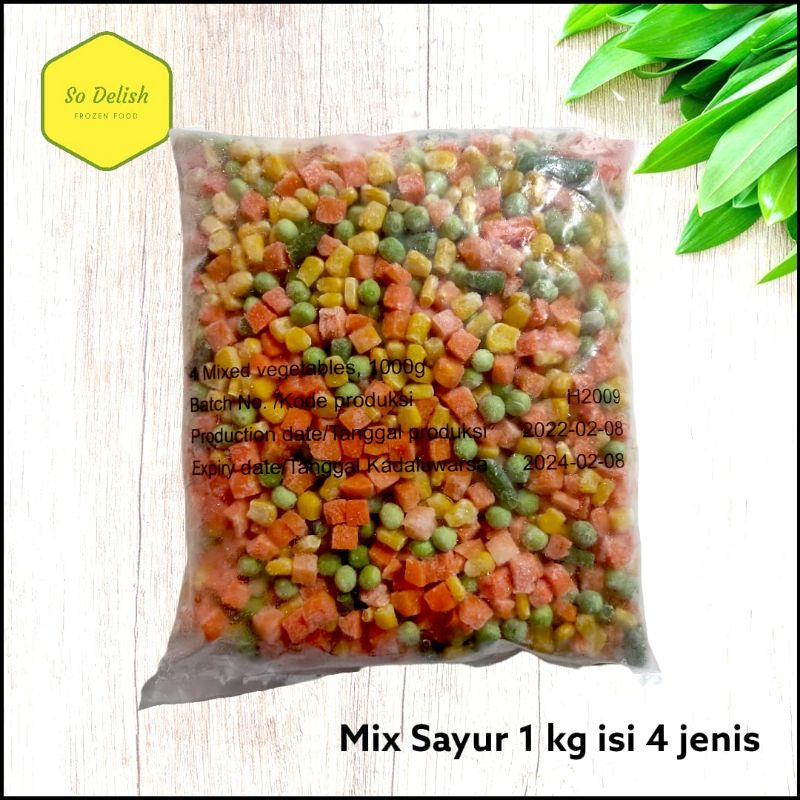 

Mix Vegetable 1kg