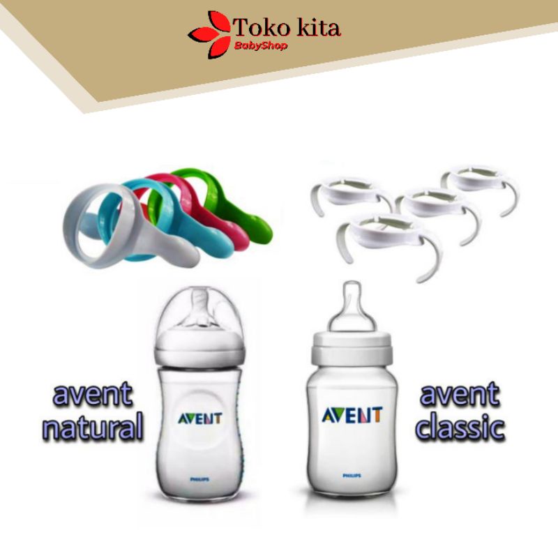 HANDLE BOTOL SUSU / Gagang Botol Susu Avent CLASSIC &amp; NATURAL