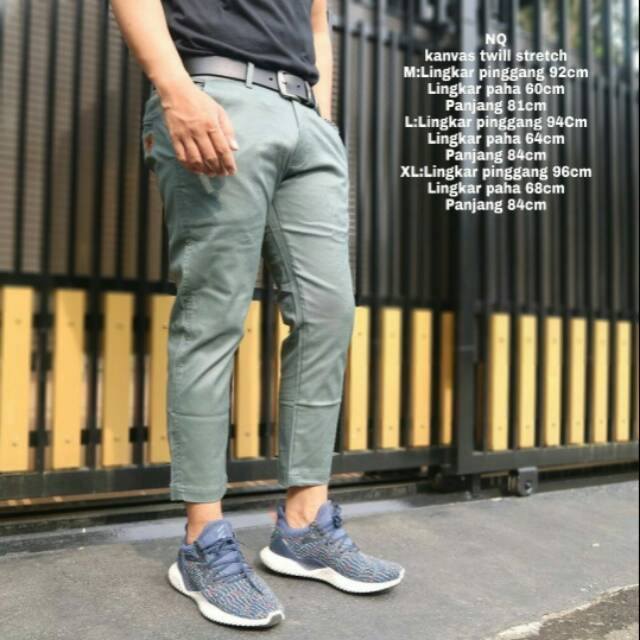 Celana Pria Sirwal Slim Fit Sirwal Chino Kasual SKA By AFKAR Sirwal Pensil