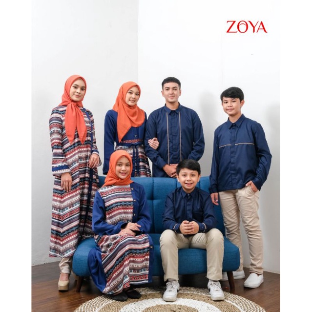 Zoya Gamis Sarimbit Raya Dimah