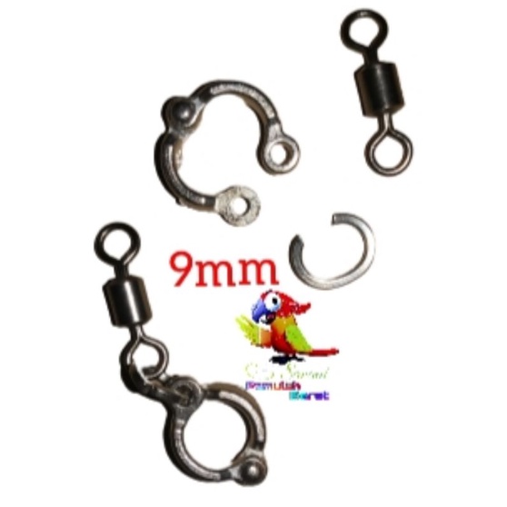 GELANG KAKI NURI UK 9 MM RING BORGOL NURI 9 MM GELANG NURI KEPALA HITAM GELANG NURI AMBON  RING BORG