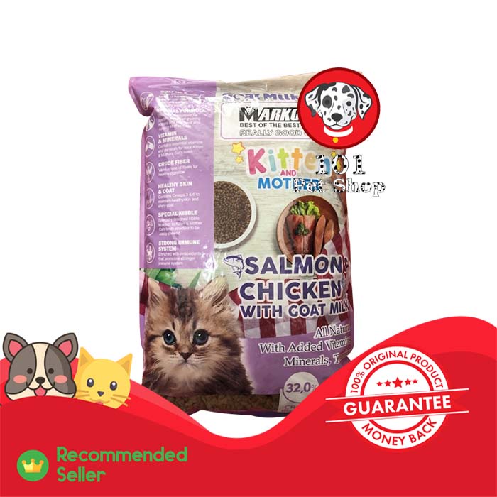 MAKANAN KUCING MARKOTOPS DRY FOOD ADULT &amp; KITTEN 7KG =7PCS (GOSENDGRAB)