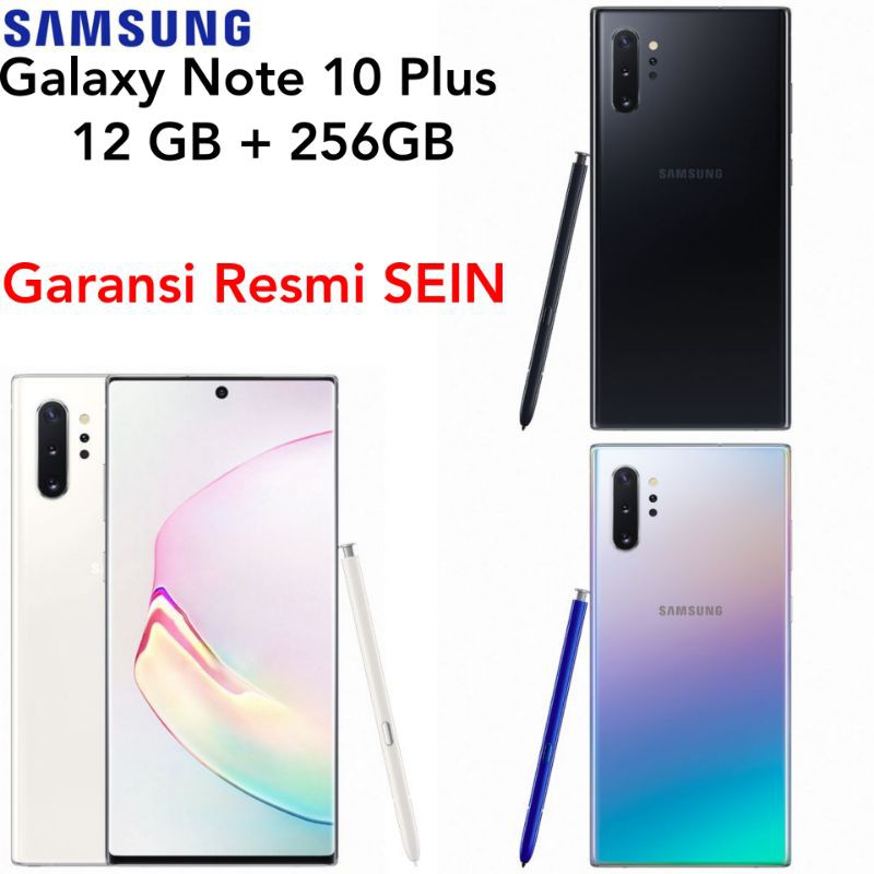 Samsung Galaxy Note 10 Plus SEIN Garansi Resmi    10+ RAM
