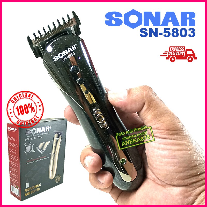 SONAR SN 5803 ALAT POTONG CUKUR RAMBUT CUKURAN HAIR CLIPPER TRIMMER