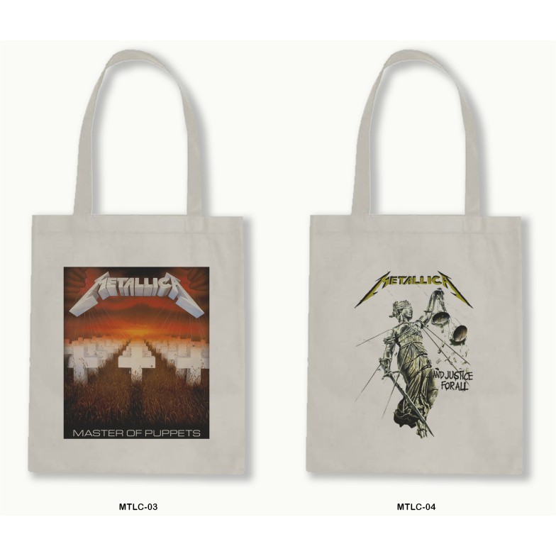 TOTE BAG BLACU 30X40 - METALLICA