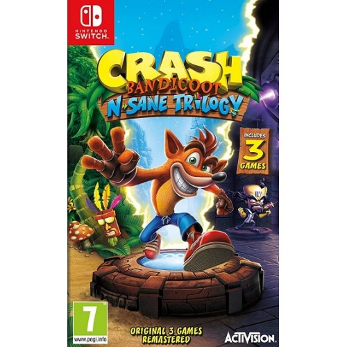 Switch Crash Bandicoot N. Sane Trilogy