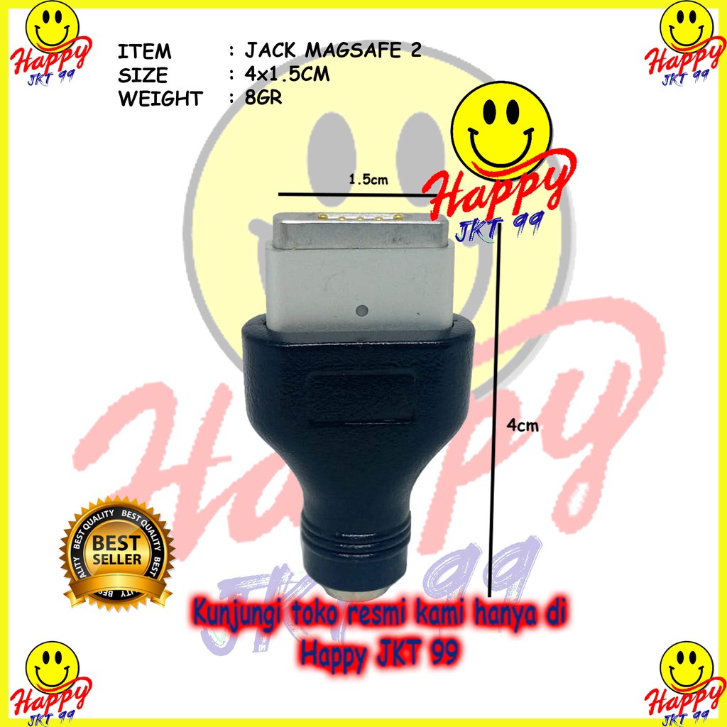 [ HAPPY JKT 99 ] JACK PSU MAGSAFE2 CONVERTER MAGSAFE 2 ADAPTOR MAGSAFE 2 DC