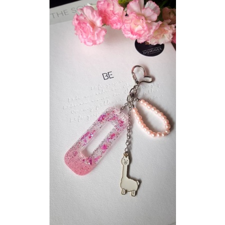 Alpaca keychain k-pop merch