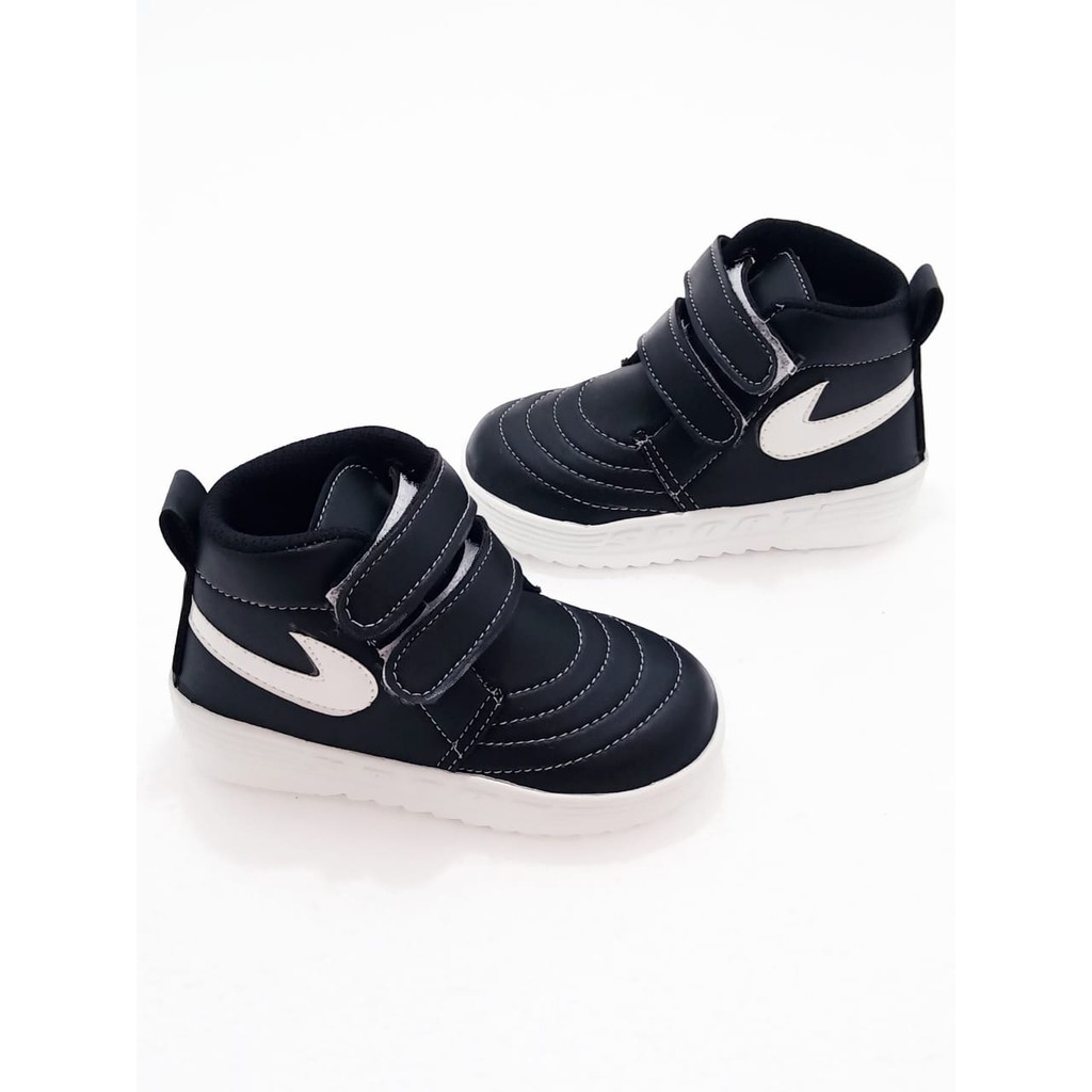 Sepatu Anak BOOTS NIKE HITAM Sepatu Baby