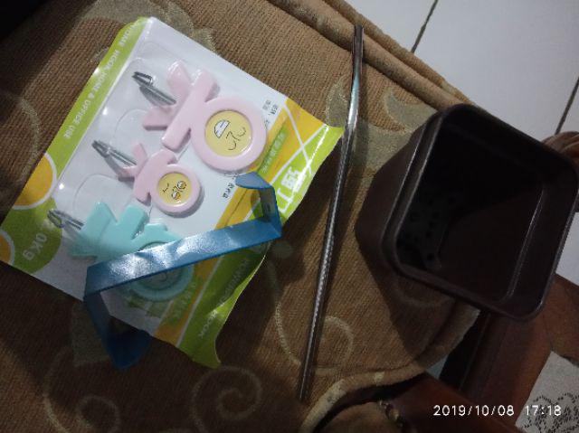 [216] Gantungan Model Keluarga Isi 3 Powerful Hook Hanger