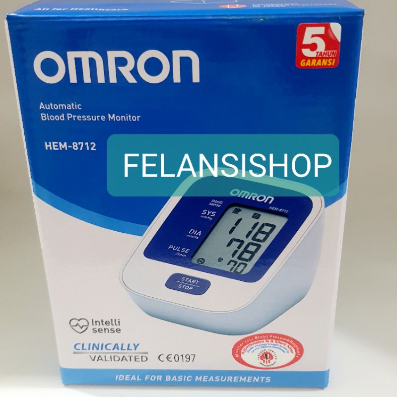 Tensimeter Digital Omron HEM 8712. Tensi Digital Omron HEM 8712. Alat pengukur tekanan darah