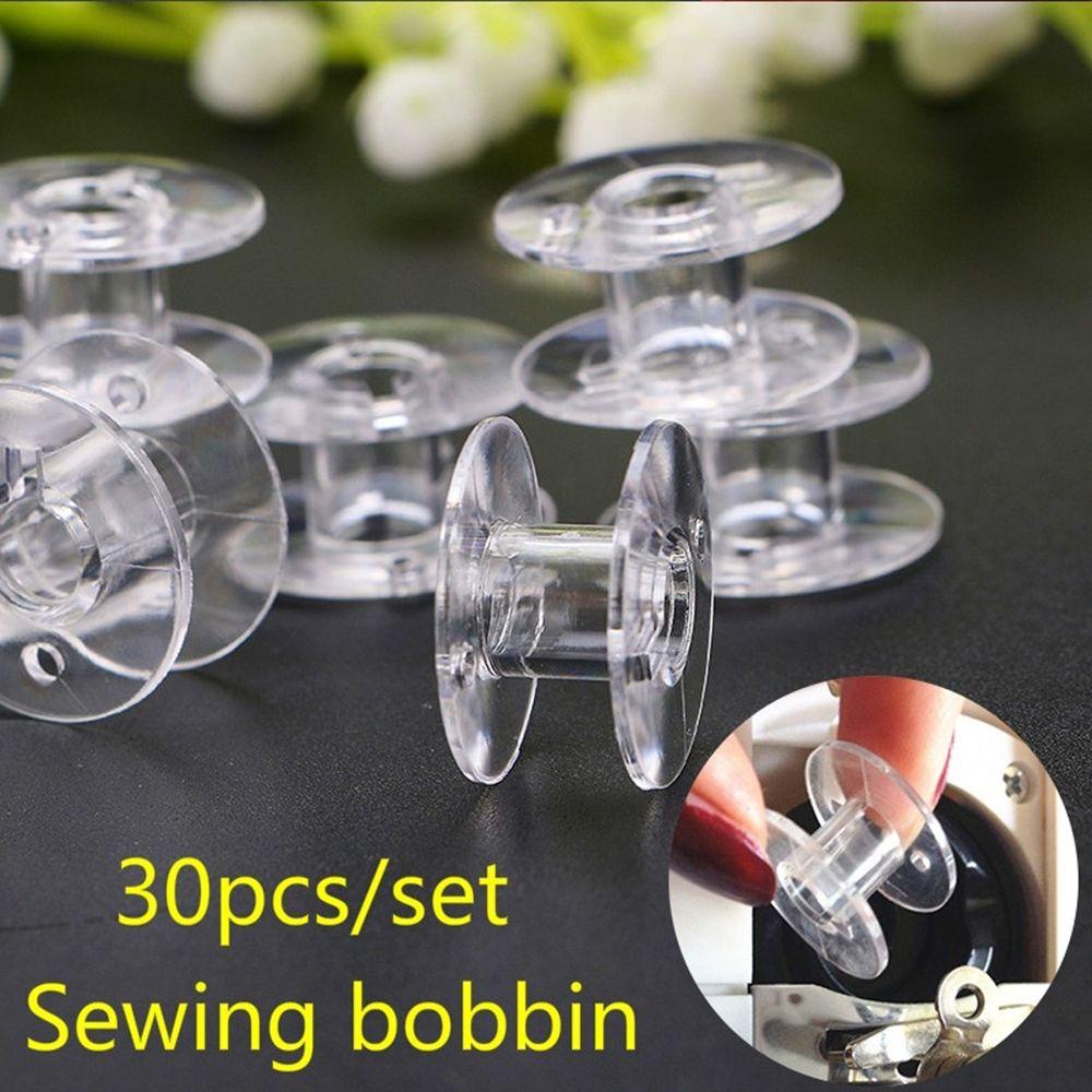 [ELEGANT] Bobbins Spool Suku Cadang Pengganti Aksesoris Jahit Plastik