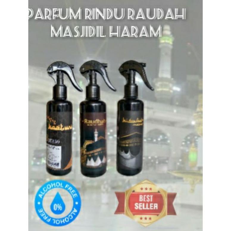Parfum Arab Ruangan Rindu Ka'Bah 250Ml Spray