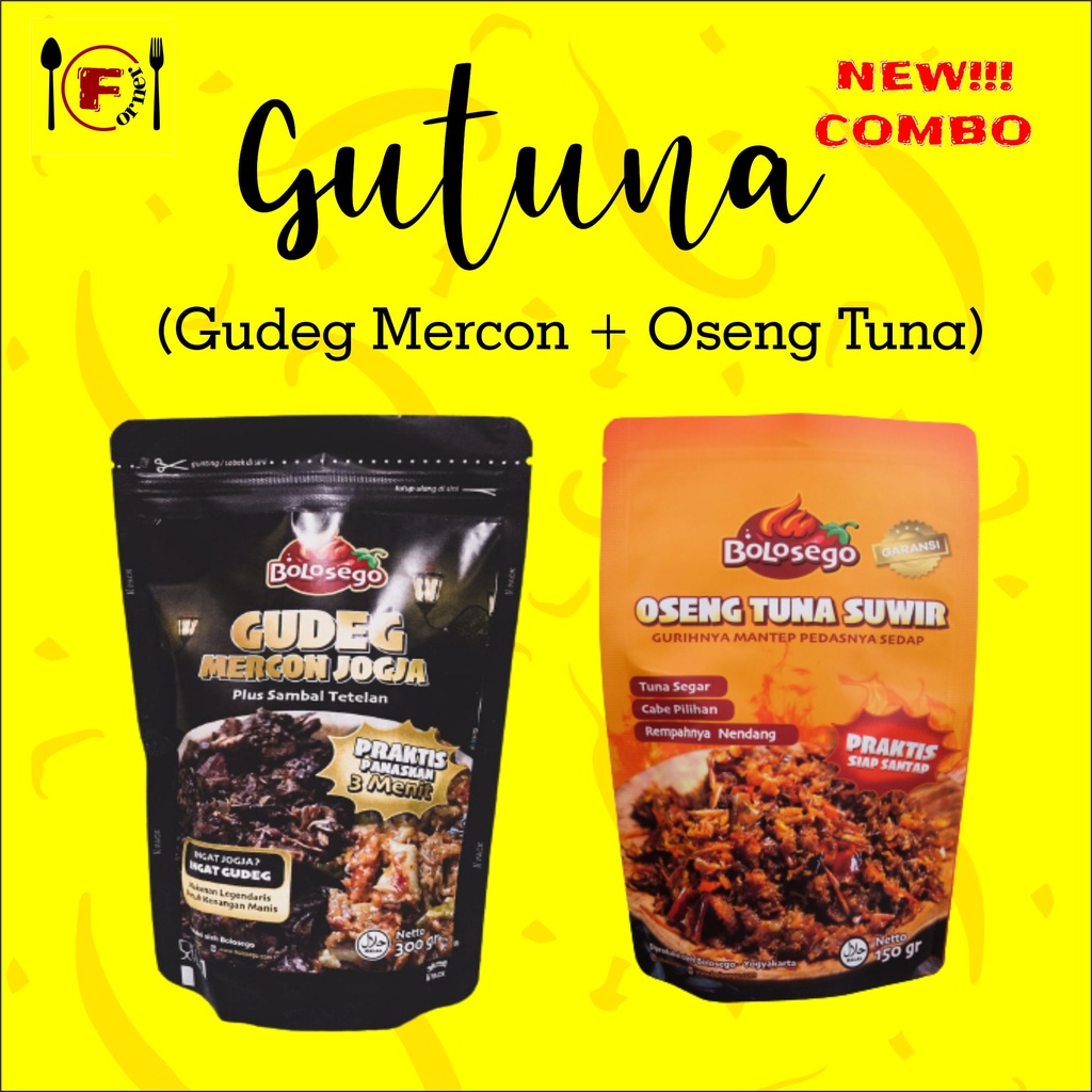 

GUTUNA - GUDEG dan TUNA SUWIR by BOLOSEGO / bisa COD / halal / BERGARANSI