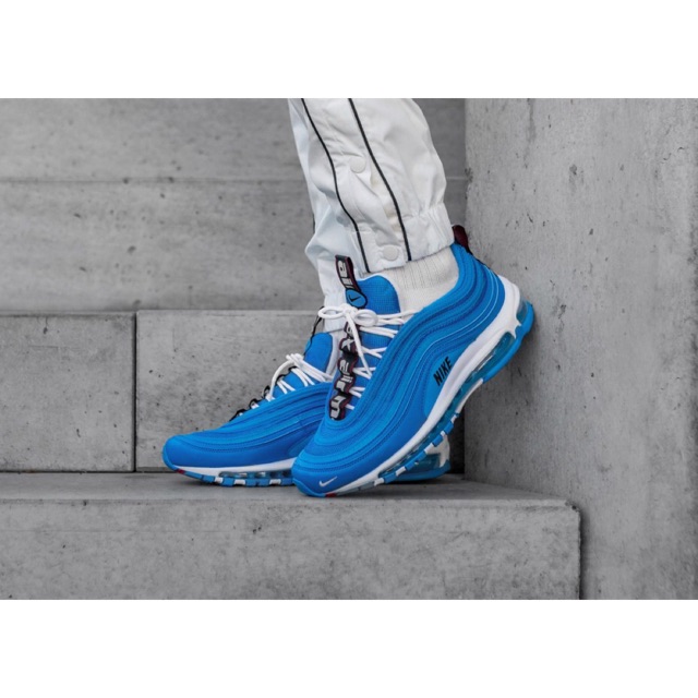 Sepatu Pria - Nike Air Max 97 Premium Blue Hero - PRM