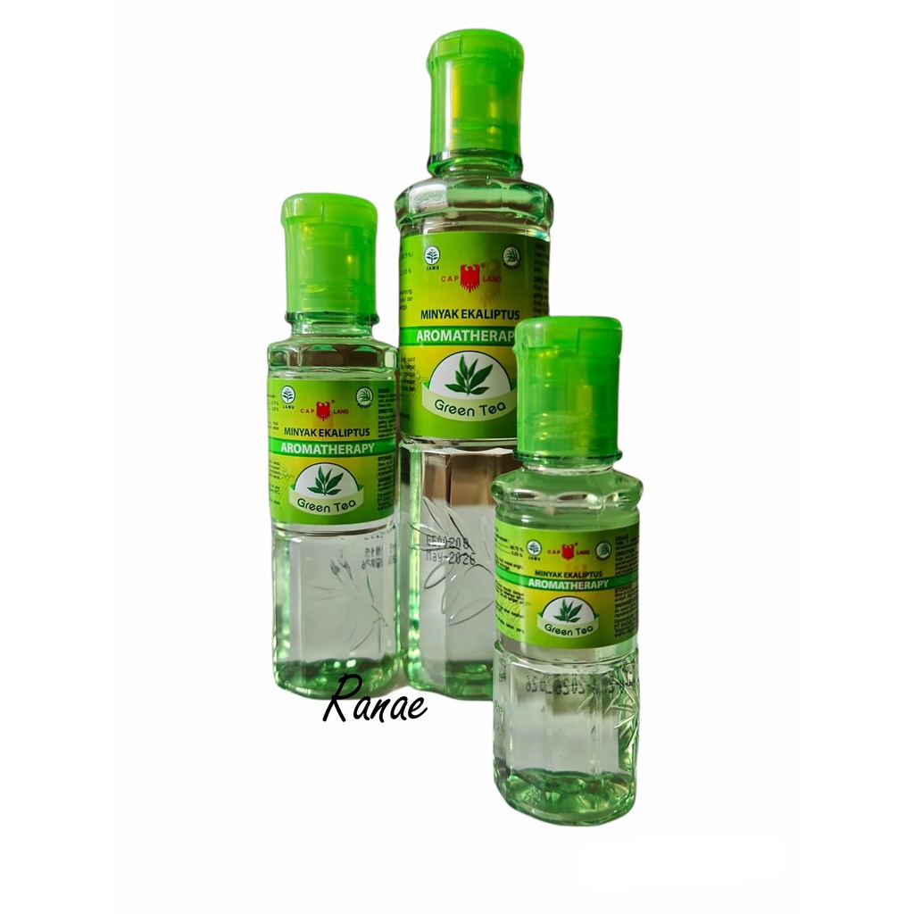 GREEAN TEA EKALIPTUS - Minyak Kayu Putih Ekaliptus Aromatherapy Green Tea