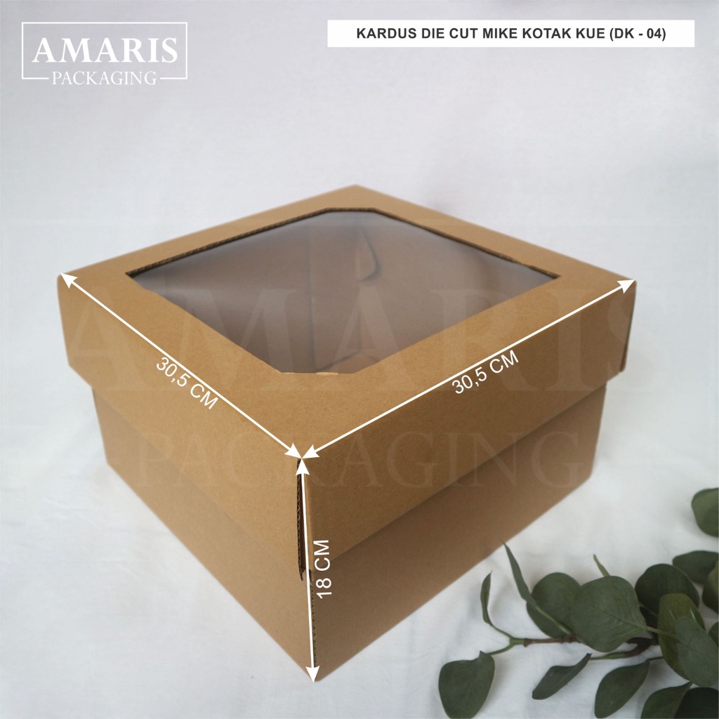 

DK-04 Kardus Die Cut Kue Ulang Tahun Isi 10 Pcs Amaris Packaging