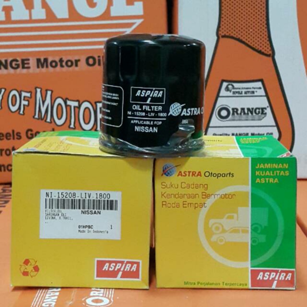 FILTER OLI NINJA 250FI Z 250 YAMAHA R25 MT25 HONDA CBR250RR ASPIRA LIV