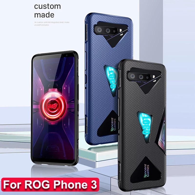 CASE ASUS ROG PHONE 3 ROG 3 CASE CARBON ANTI BENTUR TAHAN PANAS CASE