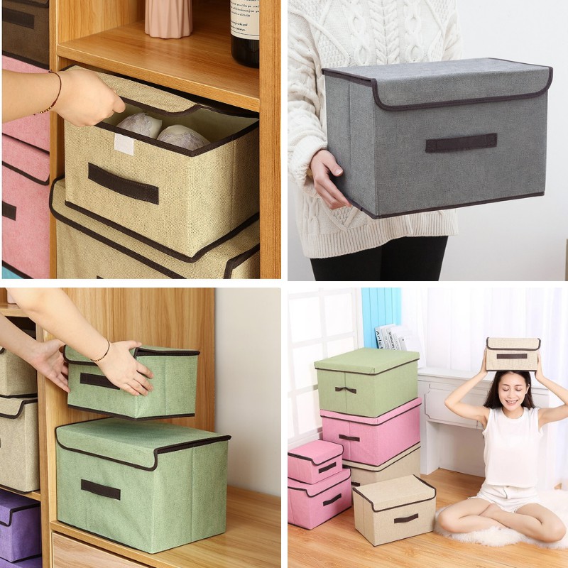 Storage Organizer 2 In 1 Multifungsi Box Penyimpanan Container Box Velcro