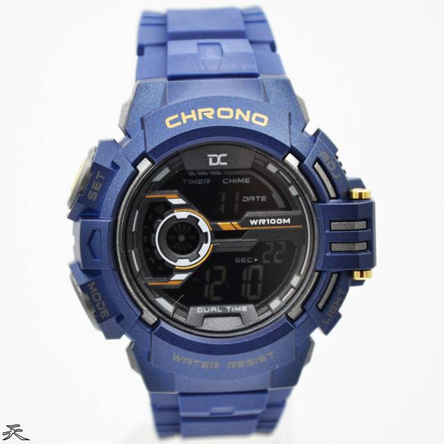 Jam Tangan Pria Digitec Collection Original Digital Time Water Resist