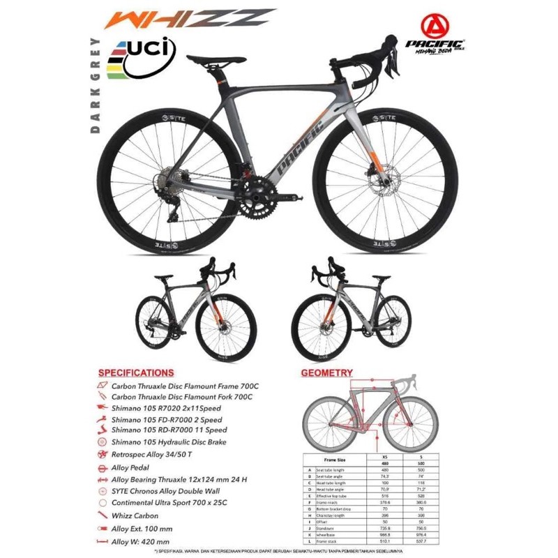 Pacific Roadbike Whizz