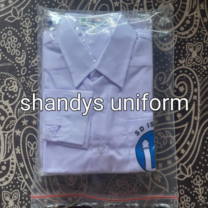 SERAGAM SEKOLAH SD PUTIH AL AZHAR / BAJU SERAGAM AL AZHAR