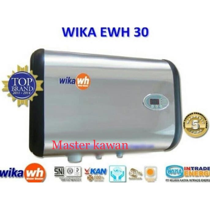 Water Heater Listrik WIKA EWH30 / EWH-30 /E30FH/30 Liter Model Ariston