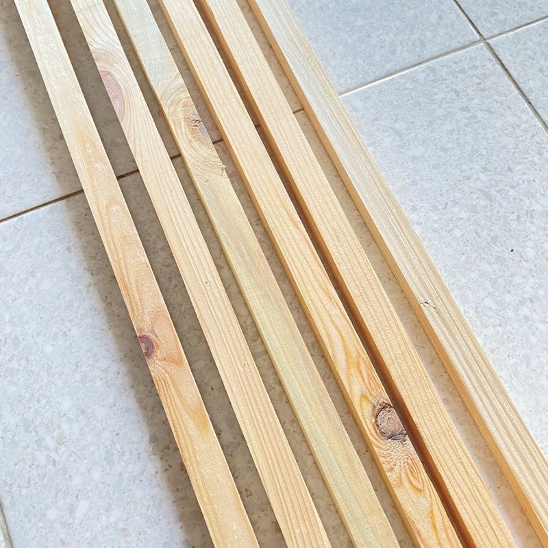 reng kayu jati belanda panjang 100